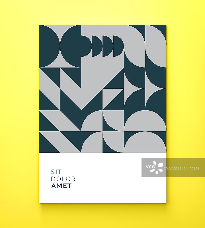 简单形状抽象几何图案图片素材