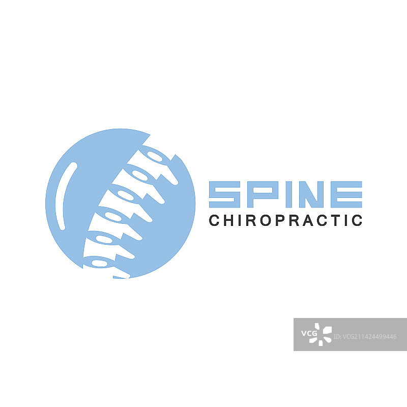 脊柱标志设计模板图片素材