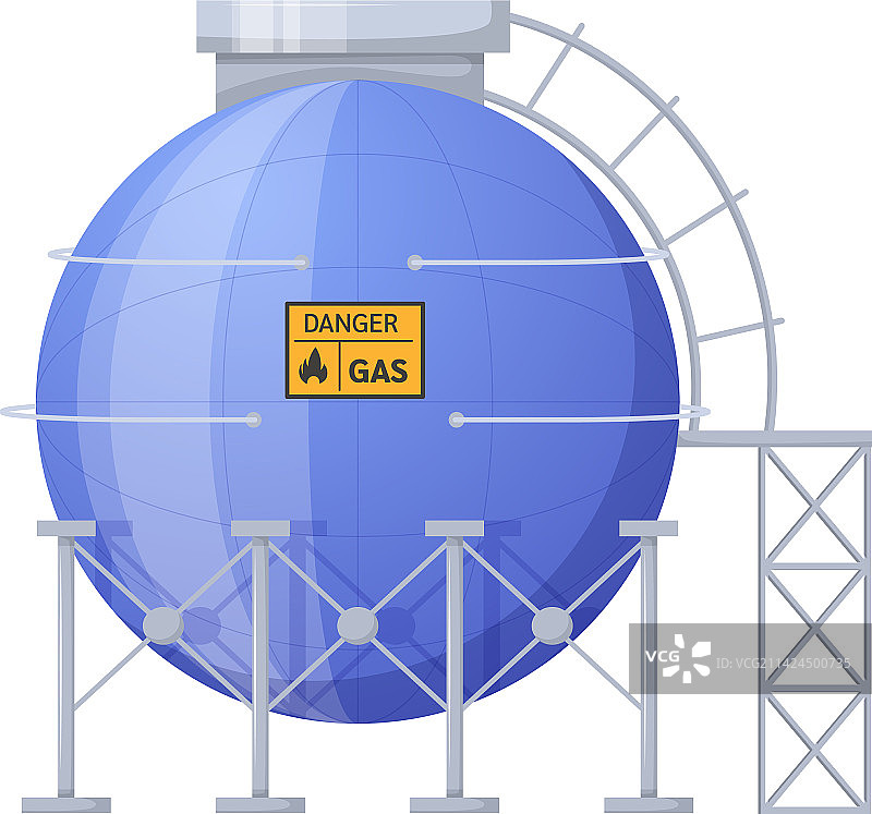 氦气丙烷气瓶图片素材