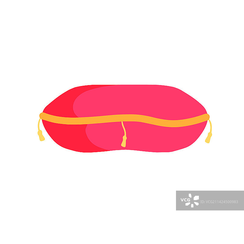 奢华的红色皇家枕头靠垫图片素材