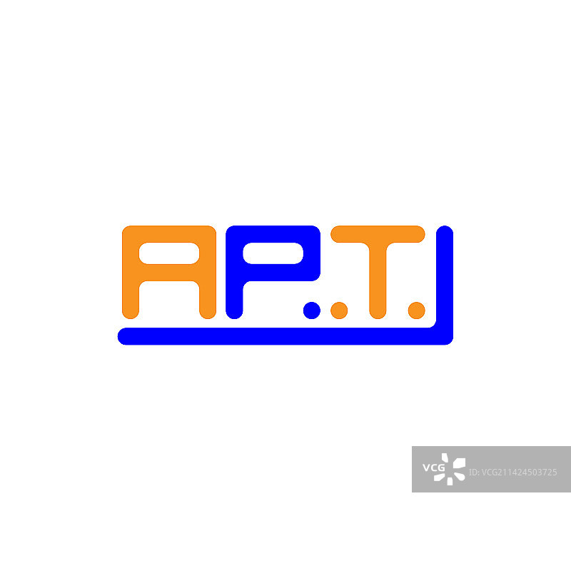 APT字母LOGO创意设计图片素材