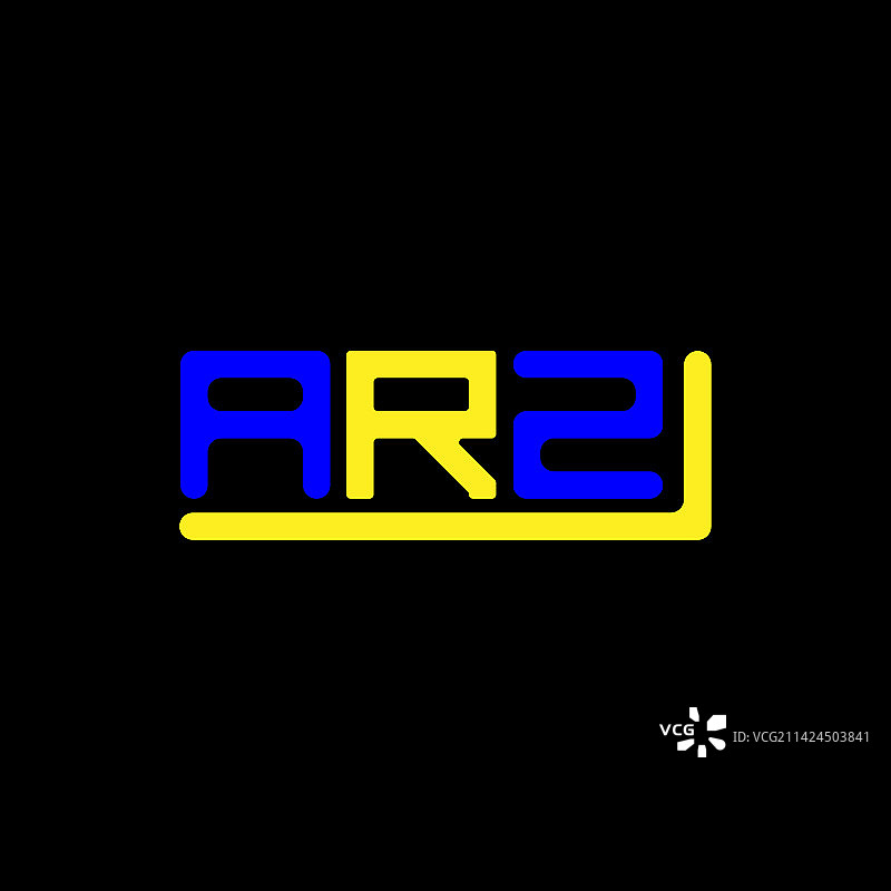 图形ARZ字母创意标志设计图片素材