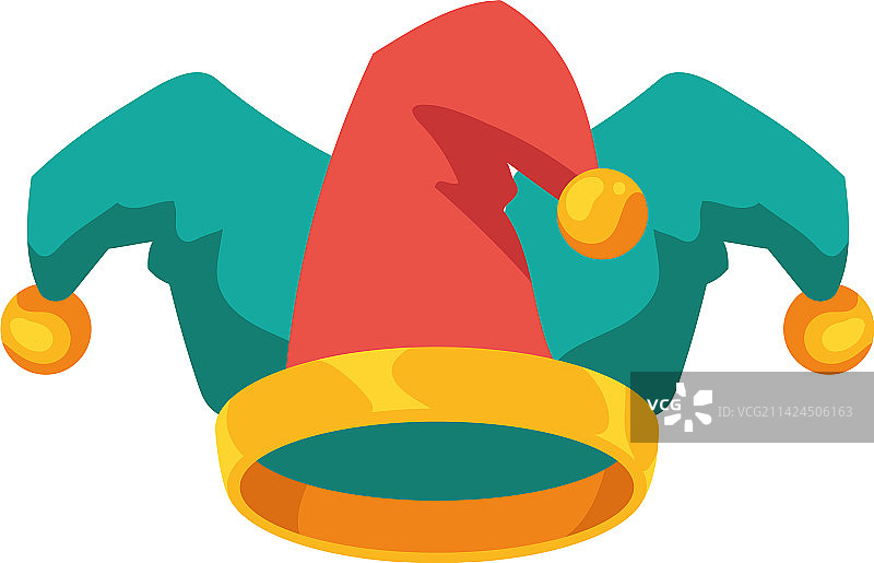 小丑帽子配饰图片素材