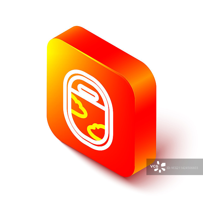 2.5D线条飞机舷窗图标图片素材