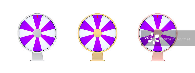 赌场幸运转盘旋转图片素材