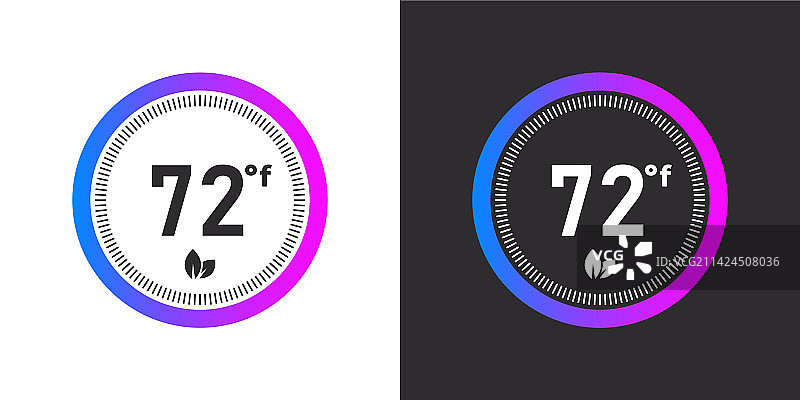 加热调节器调整拨盘控制旋钮图片素材