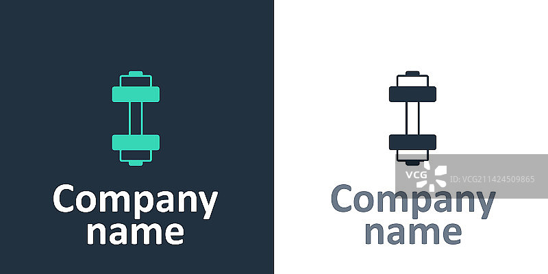 哑铃图标标志图片素材