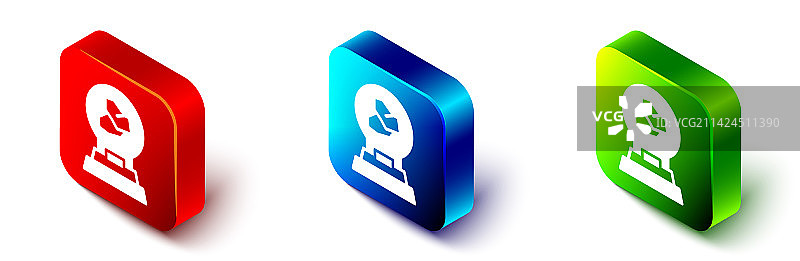 2.5D倾斜的各种矿物岩石展览图片素材