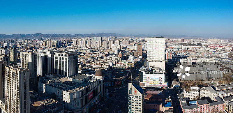 锦州 地标 航拍 太和区 辽西 辽宁图片素材