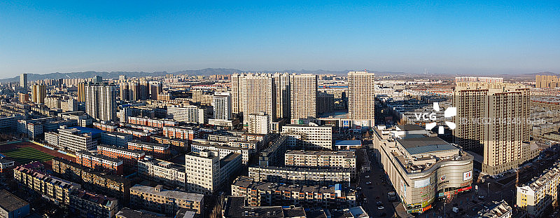 锦州 地标 航拍 太和区 辽西 辽宁 辽沈战役纪念馆图片素材