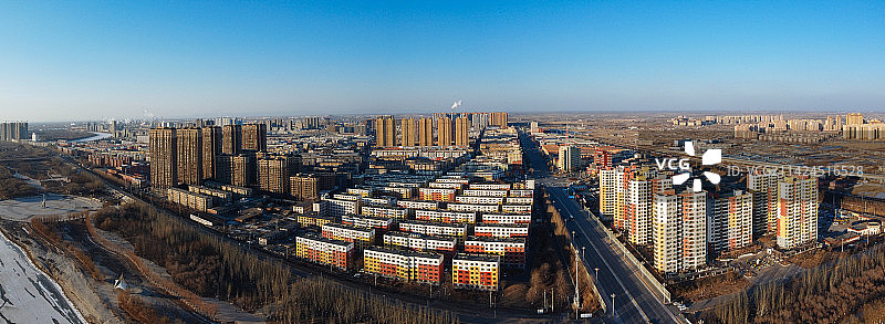 盘锦 双台子区 地标 航拍 城市图片素材