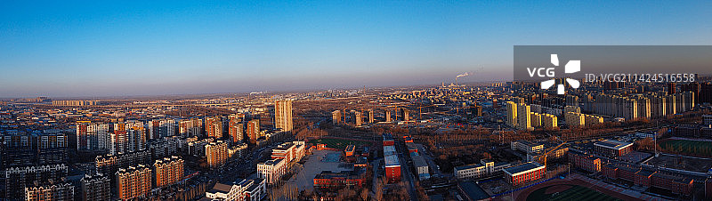 盘锦 兴隆台区 地标 航拍 城市图片素材