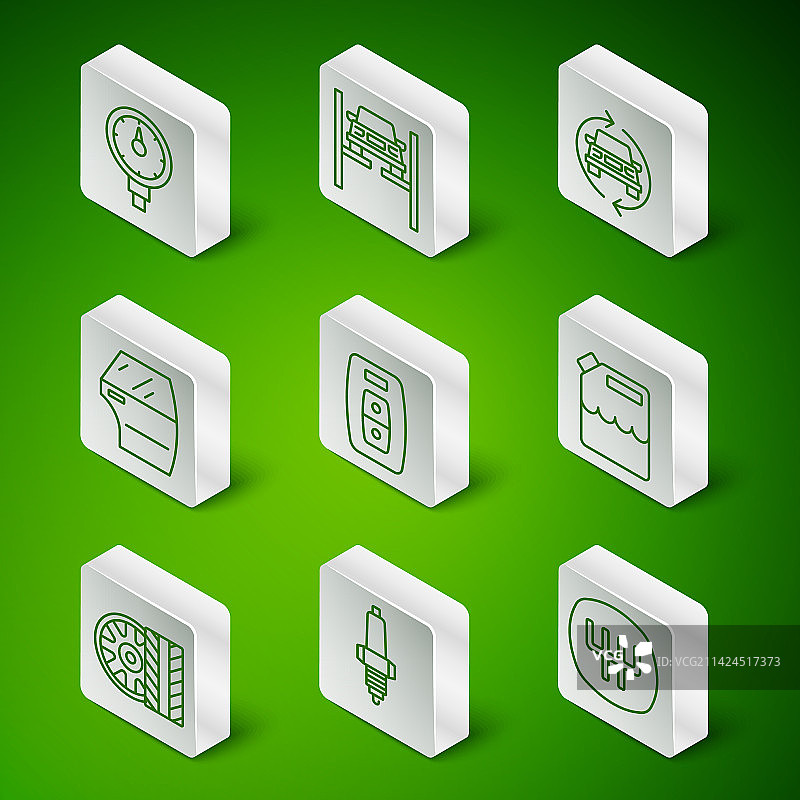 线条齿轮换挡汽车火花塞轮胎图片素材