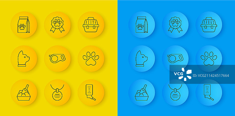 带铲子伸缩猫砂盆线条设计图片素材