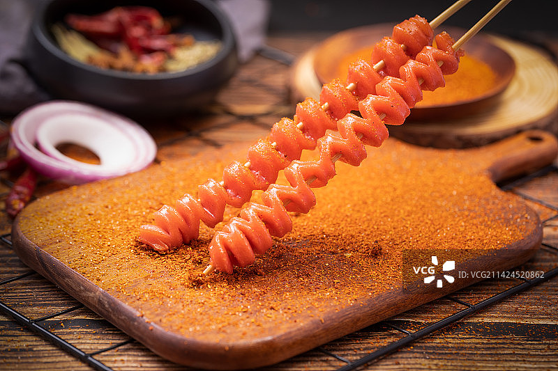 香肠火龙串图片素材