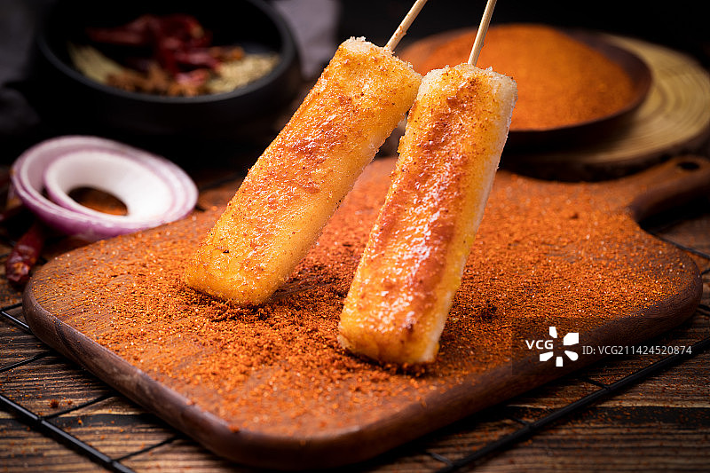 炸年糕图片素材