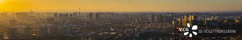 斜阳余晖映潞州图片素材