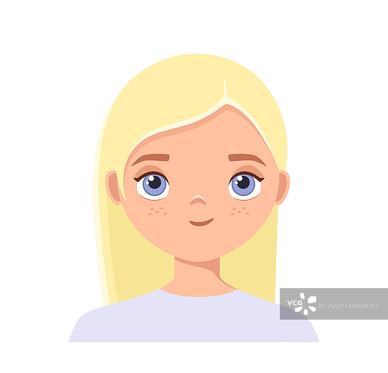 一个女人的肖像图片素材