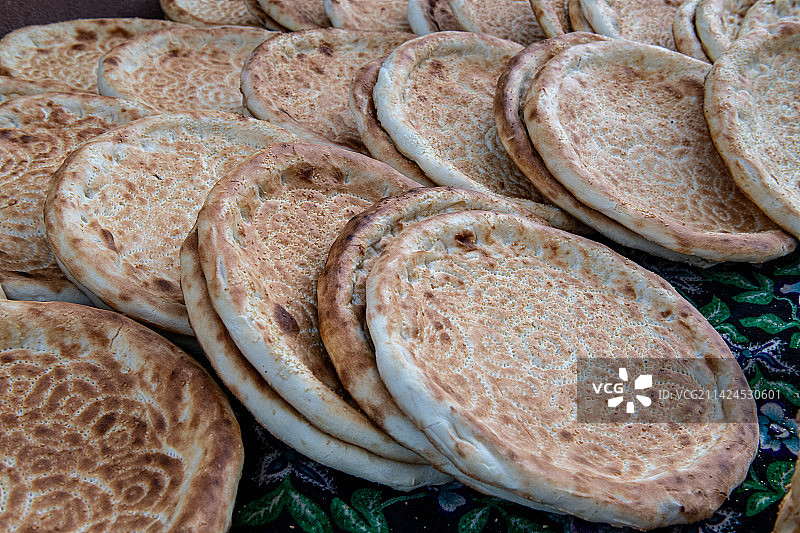 新疆美食烤馕图片素材