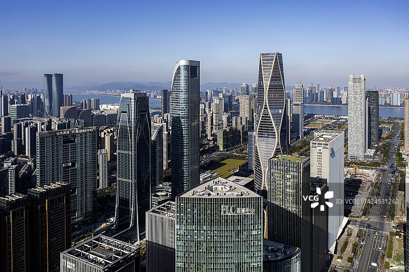 杭州萧山钱江世纪城图片素材