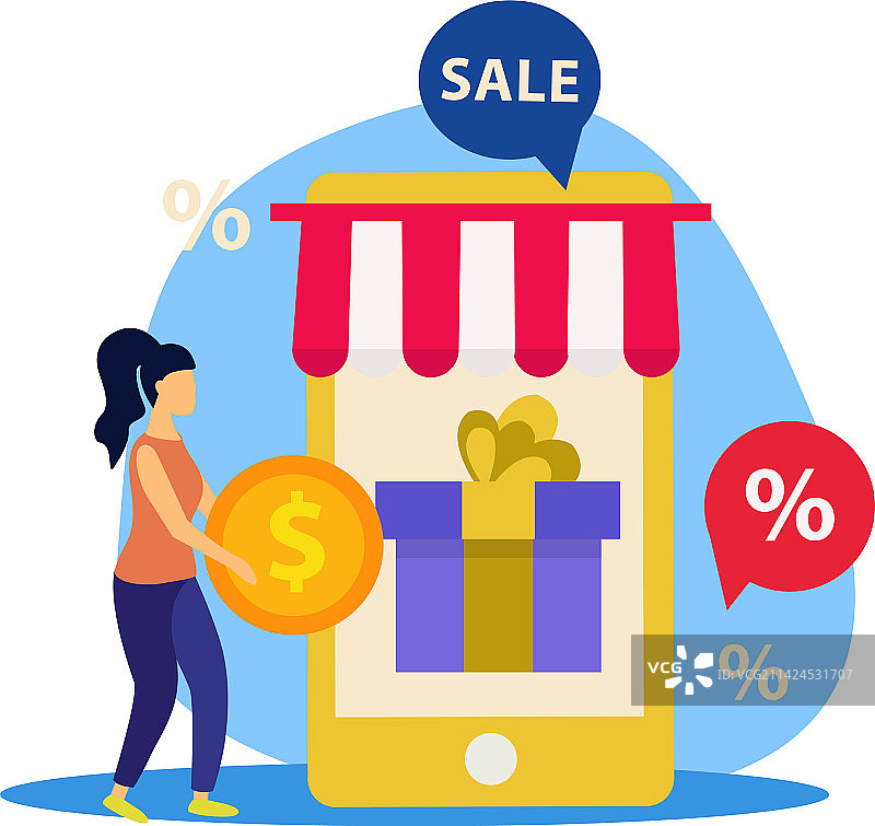 促销概念图片素材