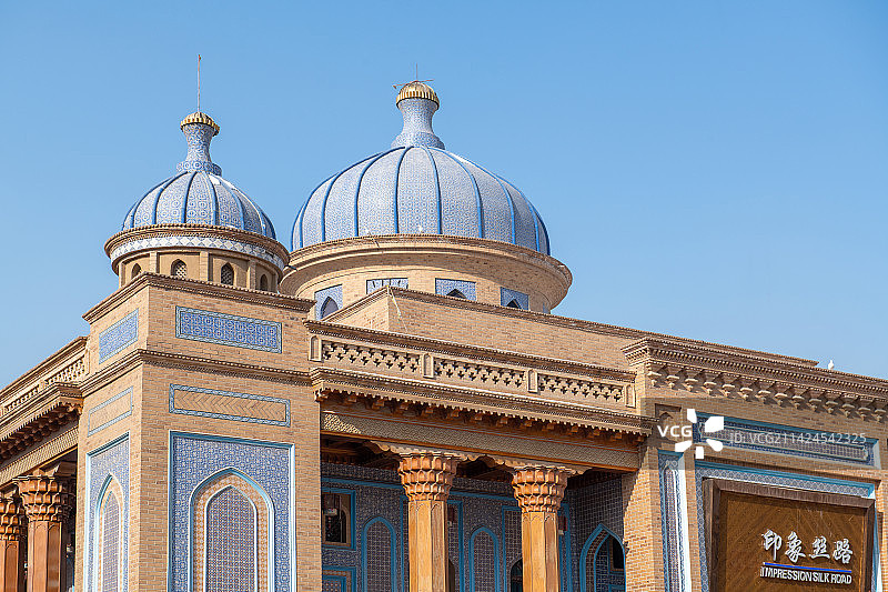 新疆喀什地区莎车老城叶尔羌汗王宫图片素材