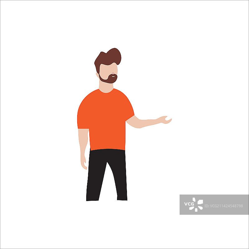 扁平风格人物图片素材