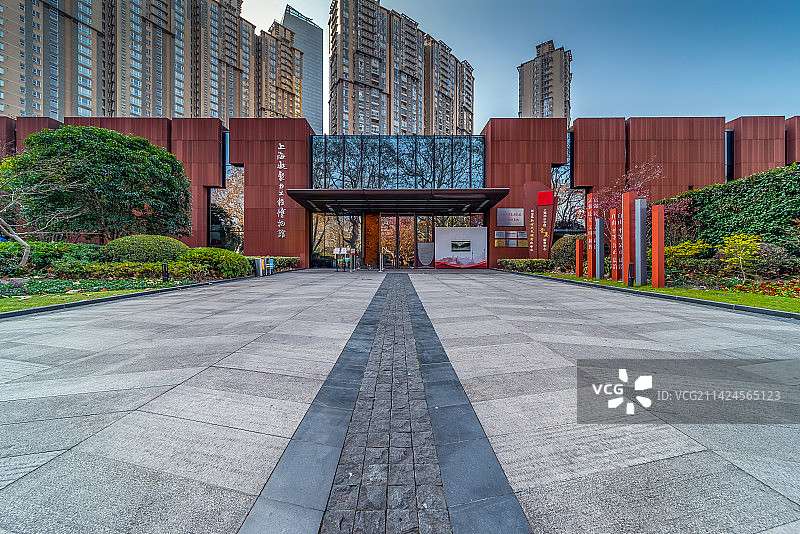 上海市长宁区中山公园图片素材