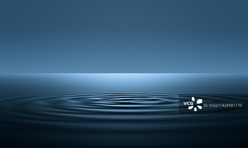 黑色背景下溅水的特写镜头图片素材