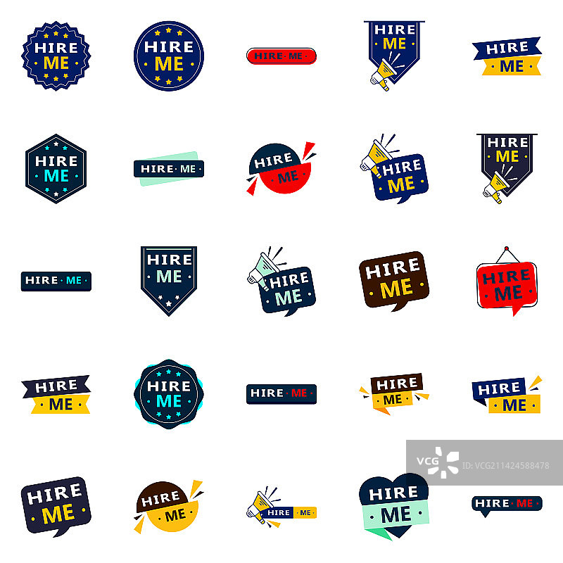 25个醒目的招聘banner设计图片素材