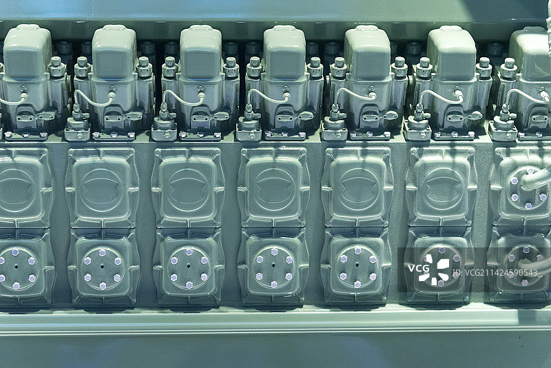 高科技机器部件 局部图片素材