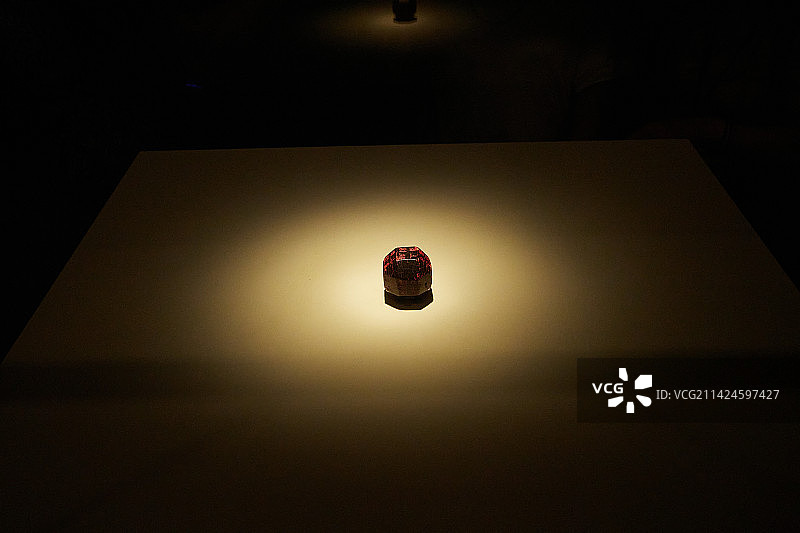 陕西历史博物馆独孤信多面体煤精组印图片素材