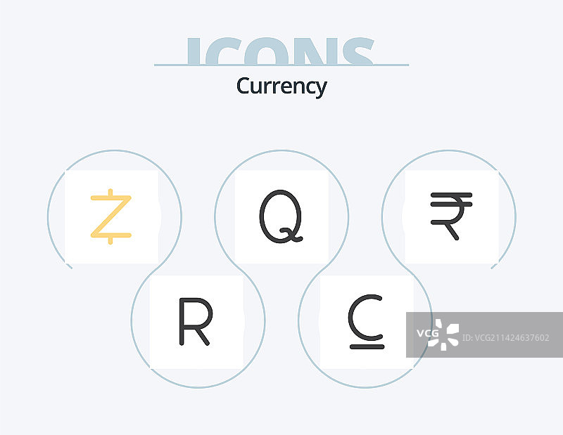 货币扁平图标包5之Zcash硬币设计图片素材