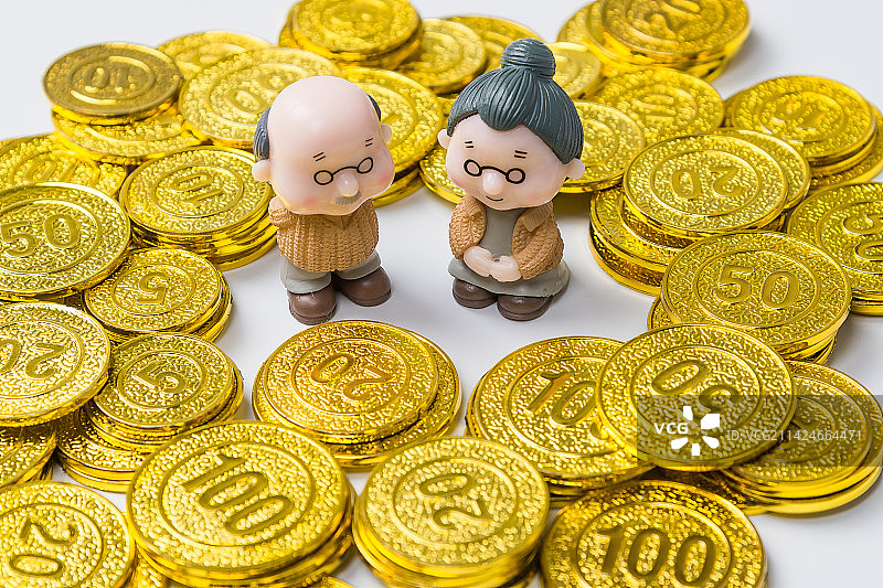 养老金 养老保险 老龄化 养老概念图片图片素材