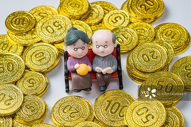 养老金 养老保险 老龄化 养老概念图片图片素材