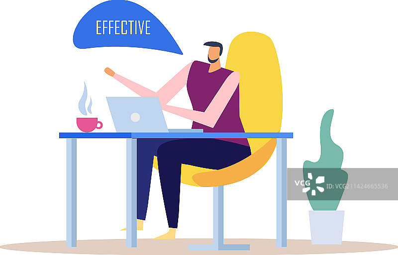 高效的经理工作场所图片素材