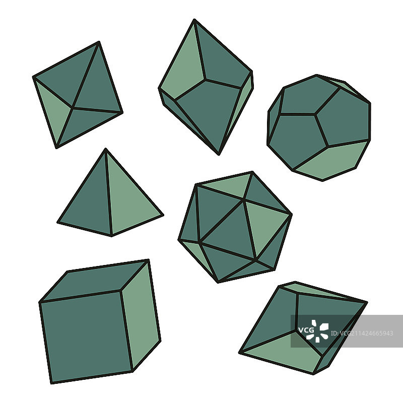 绿色骰子图片素材