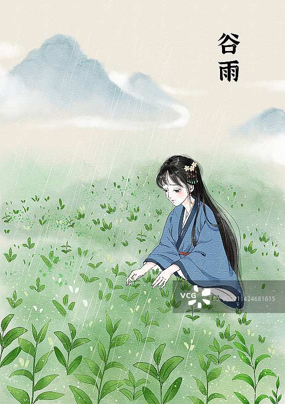 谷雨图片素材