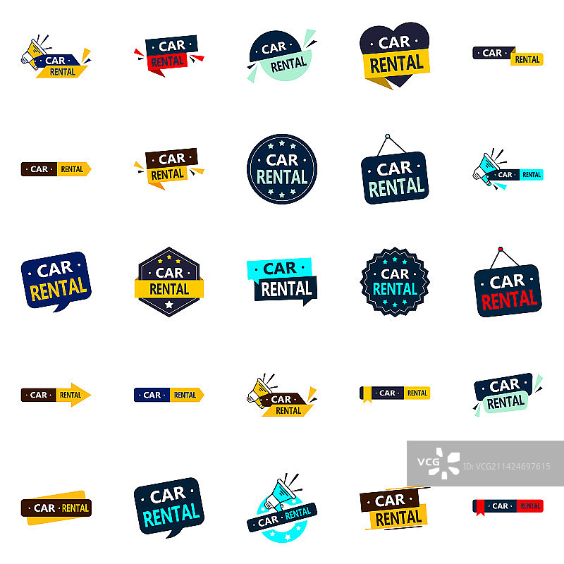 汽车租赁：25张大胆品牌重塑创新图片图片素材