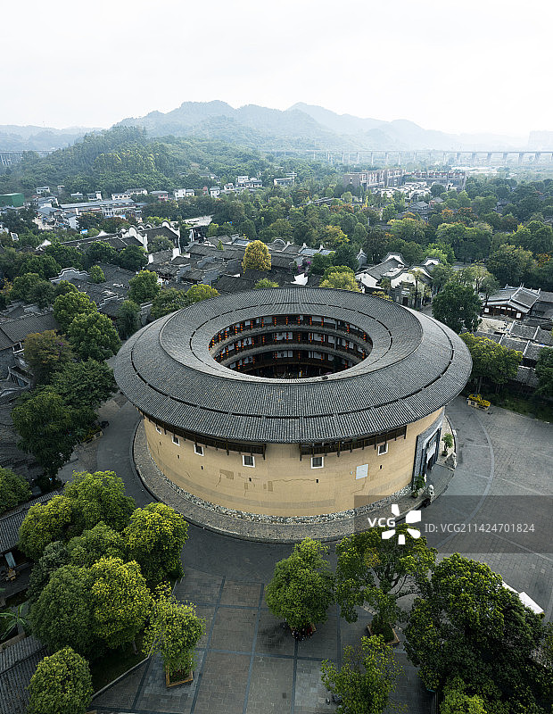 洛带土楼图片素材