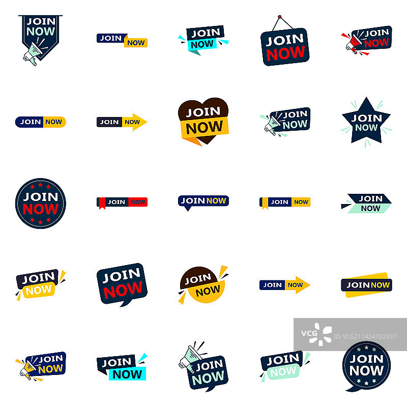 立即加入：25个高品质排版元素图片素材