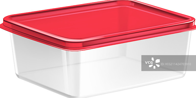 红色塑料容器组合图片素材