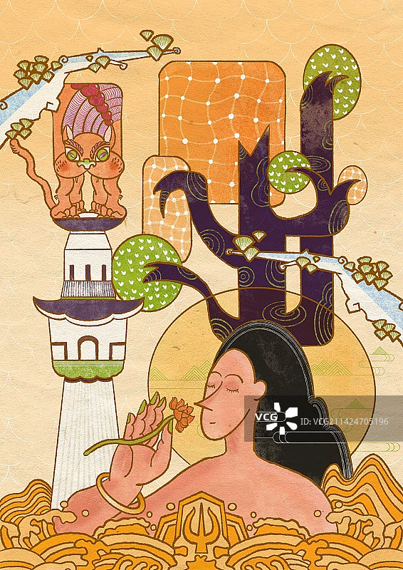 春回大地图片素材