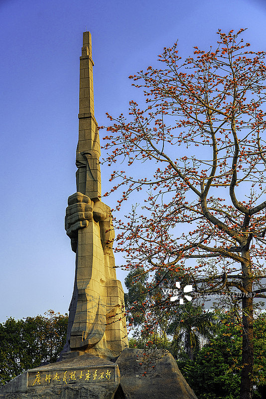 广州起义纪念碑图片素材