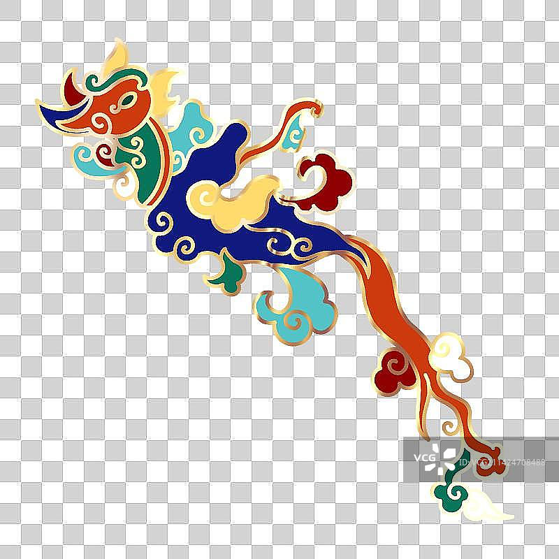 中国传统纹样景泰蓝纹样图片素材