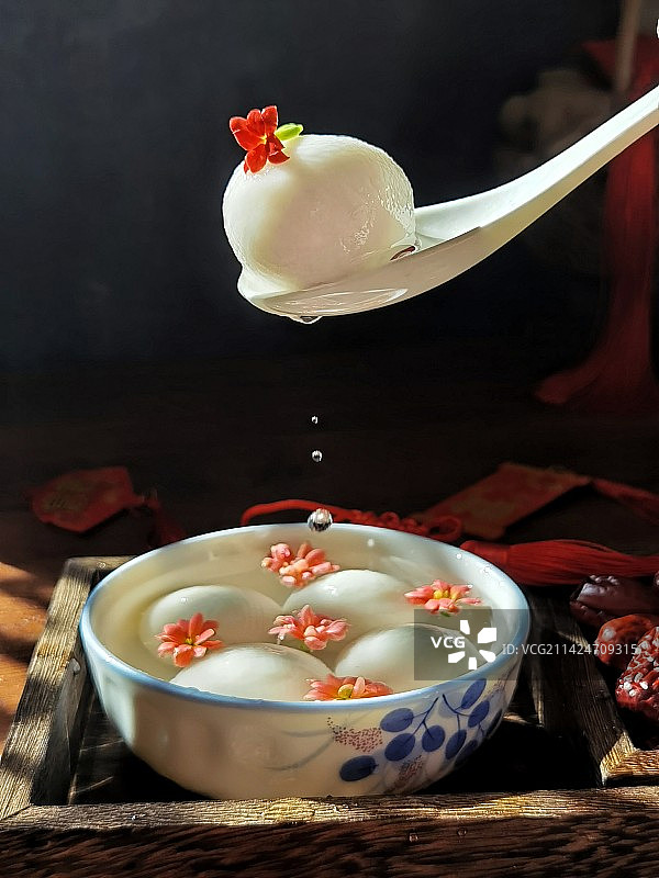 汤圆图片素材
