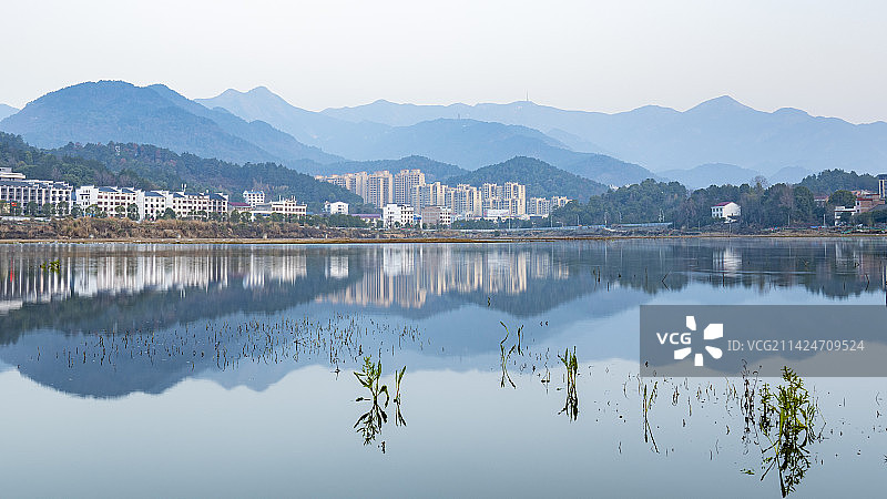 湖南衡阳市南岳镇城市风光图片素材