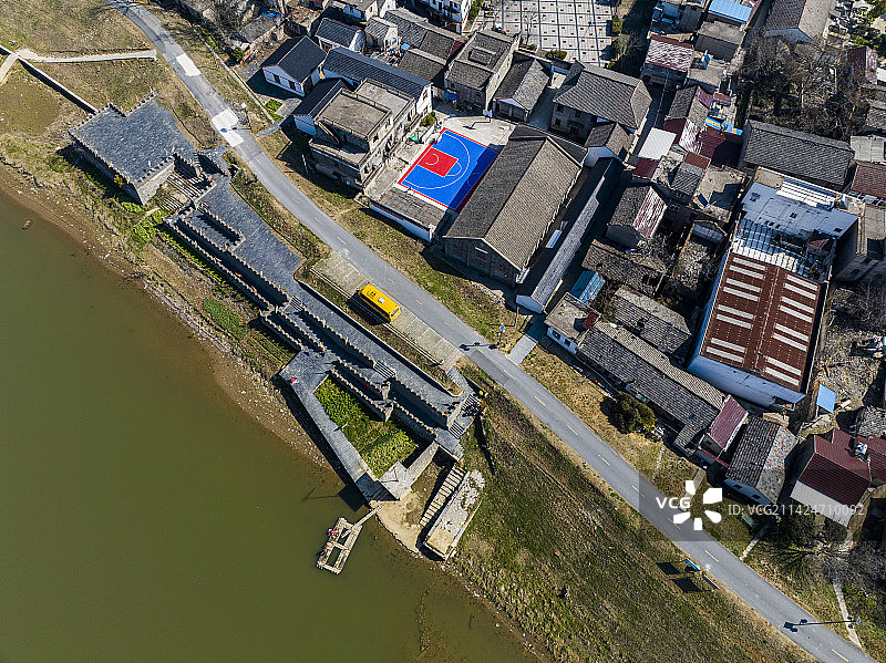 安徽省芜湖市南陵县许镇镇黄墓村风光图片素材