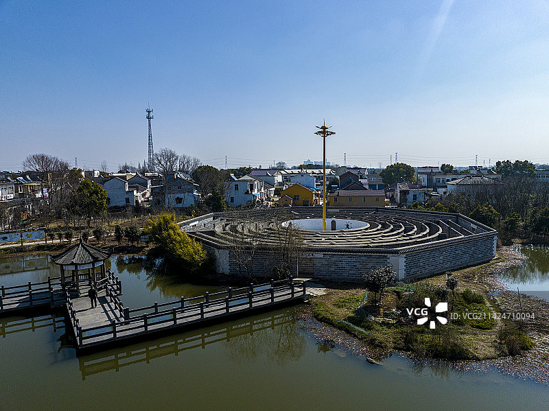 安徽省芜湖市南陵县许镇镇黄墓村风光图片素材