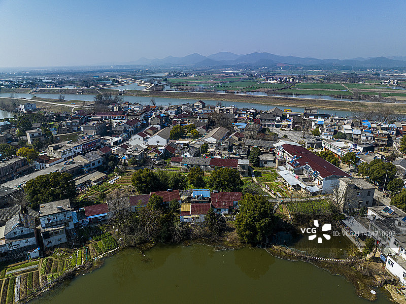 安徽省芜湖市南陵县许镇镇黄墓村风光图片素材